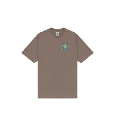 Shop Hikerdelic Green Man Ss T-shirt In Mushroom