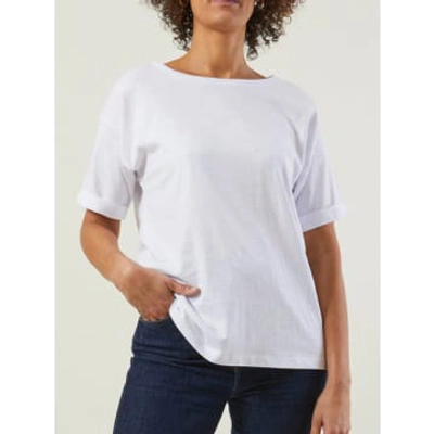 Shop Chalk Mandy T-shirt Top White
