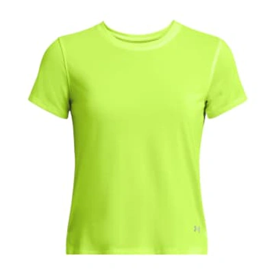 Shop Under Armour T-shirt Launch Donna High Vis Yellow/reflective