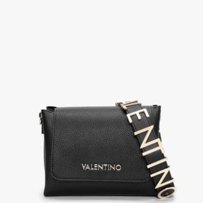 Shop Valentino Women's Small Alexia Satchel Bag In Black