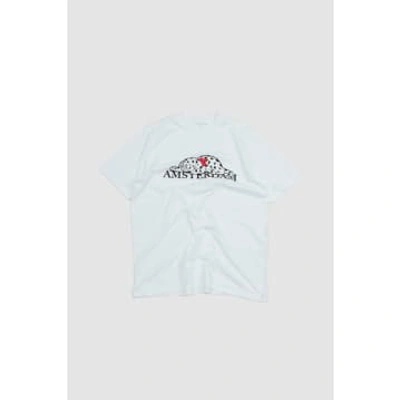 Shop Pop Trading Company Pup Amsterdam T-shirt White