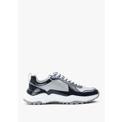 Shop Android Homme Mens Leo Carrillo Patent Leather Trainers