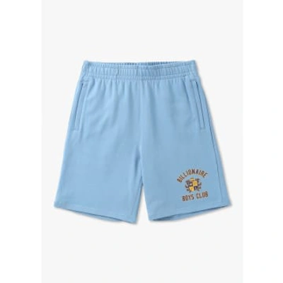 Shop Billionaire Boys Club Mens Crest Logo Sweat Shorts In Blue