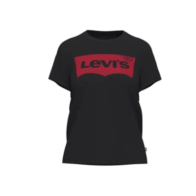 Shop Levi's T-shirt Noir In Black