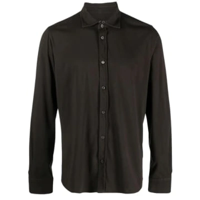 Shop Circolo 1901 Camicia Jersey Tc Shirt In Black