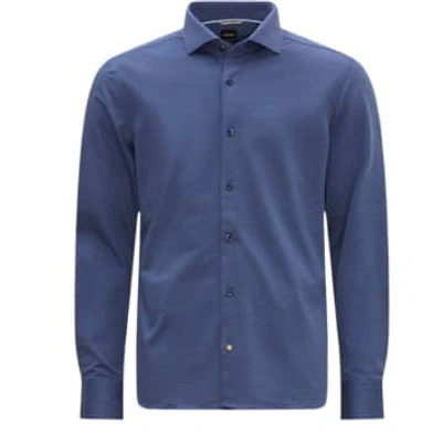 Shop Hugo Boss C-hal-spread-c1 Shirt In Blue