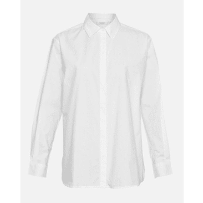 Shop Msch Copenhagen Mscholisa Marilla Shirt Bright White
