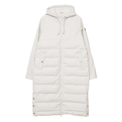 Shop Tanta Damla Raincoat Jacket Off White