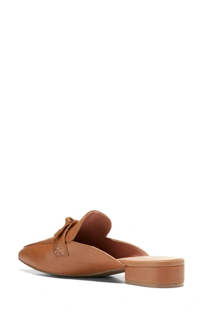 Shop Cole Haan Piper Bow Mule In Pecan Ltr