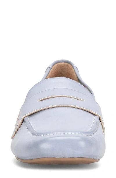 Korks Posie Penny Loafer In Purple