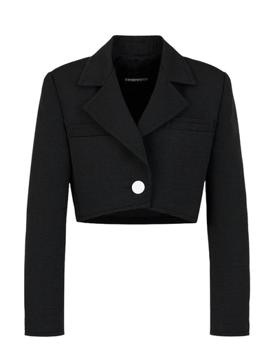 Shop Ea7 Emporio Armani Jackets Black