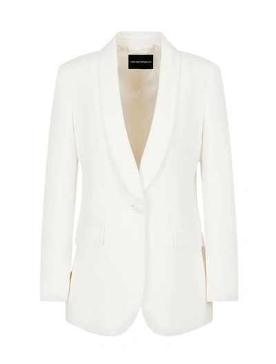 Shop Ea7 Emporio Armani Jackets White