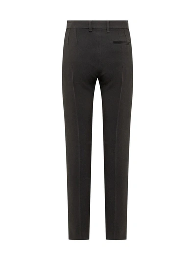 Shop Ea7 Emporio Armani Trousers In Nero-black