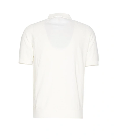 Shop Paolo Pecora T-shirts And Polos In White