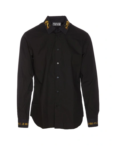 Shop Versace Jeans Couture Shirts In Black