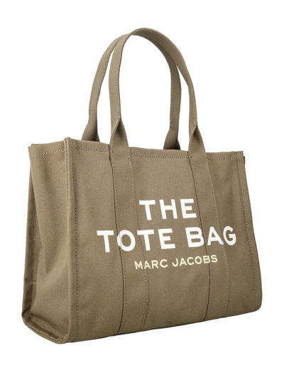Shop Marc Jacobs The Large Tote Bag In Slate Green