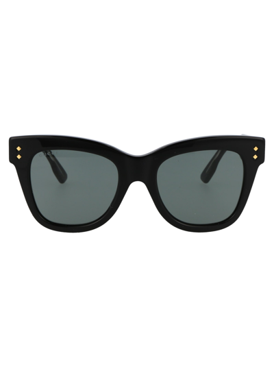Shop Gucci Gg1082s Sunglasses In 001 Black Black Grey