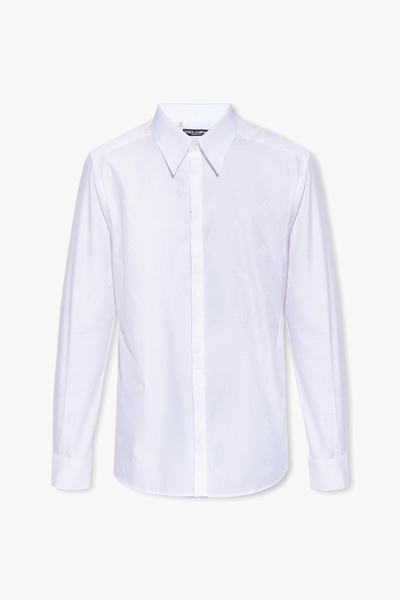 Shop Dolce & Gabbana Monogrammed Shirt