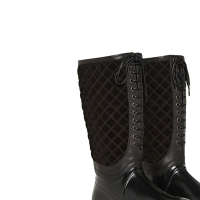 Shop Dolce & Gabbana Lace-up Boots In Black