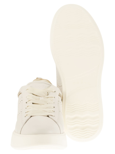 Shop Hogan Rebel - Sneakers In Natural