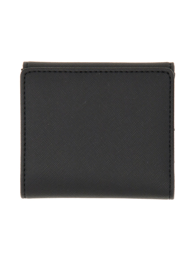 Shop Vivienne Westwood Wallet With Logo In Nero