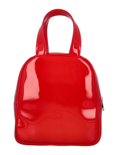 Shop Comme Des Garcons Girl Heart Mini Bag In Red
