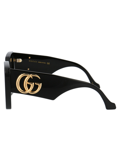 Shop Gucci Gg0956s Sunglasses In 003 Black Black Grey
