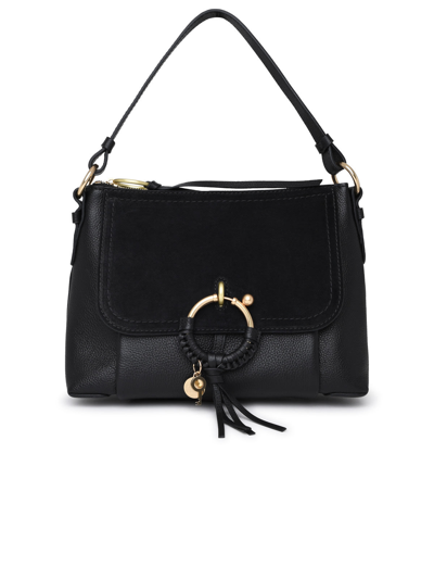 Shop See By Chloé Black Leather Small Joan Bag