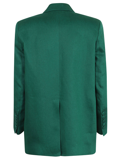 Shop Saulina Milano Woman Jacket In Verde Smeraldo