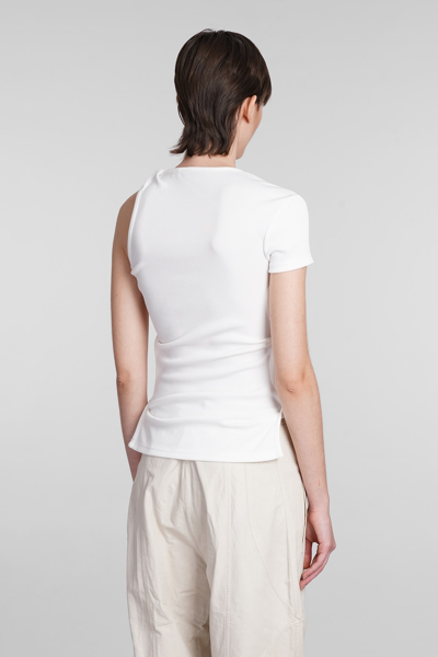 Shop Christopher Esber T-shirt In White Polyester