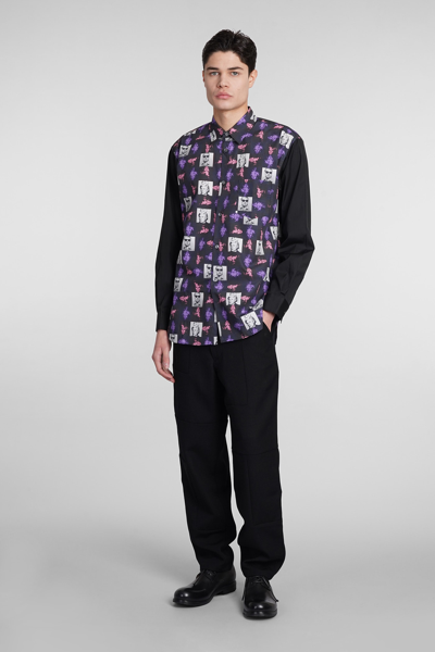 Shop Comme Des Garçons Shirt Shirt In Multicolor Cotton