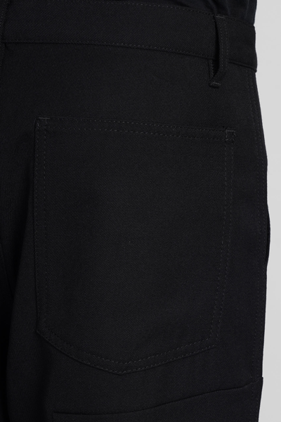 Shop Comme Des Garçons Shirt Pants In Black Wool