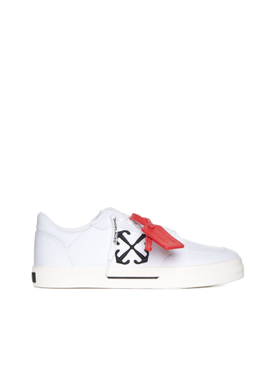 Shop Off-white Sneakers In White Black