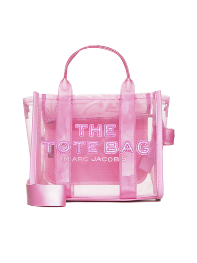 Shop Marc Jacobs Tote In Candy Pink