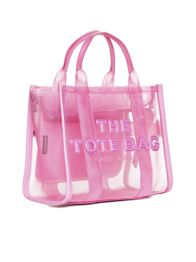Shop Marc Jacobs Tote In Candy Pink