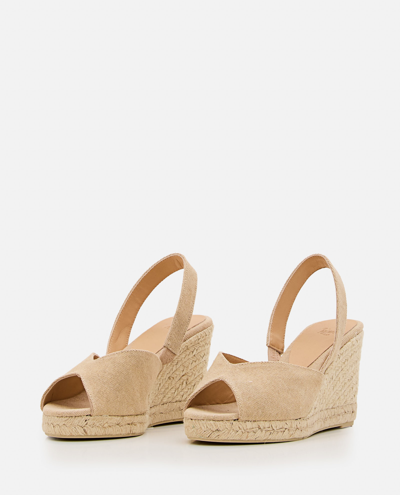 Castaã±er 80mm Brisa Wedge In Beige