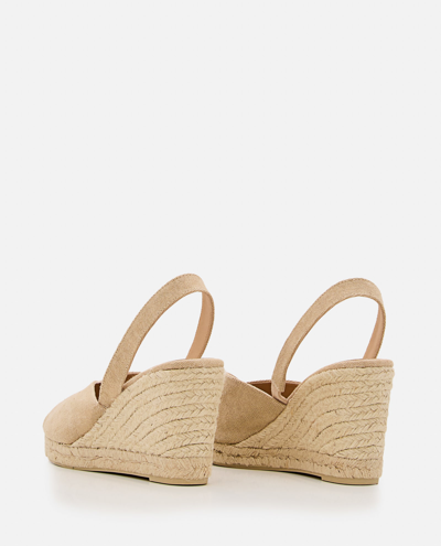 Castaã±er 80mm Brisa Wedge In Beige