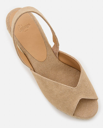 Castaã±er 80mm Brisa Wedge In Beige