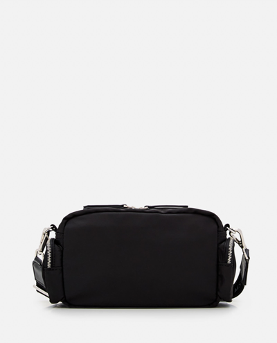 Shop Msgm Nylon Camera Bag In Black