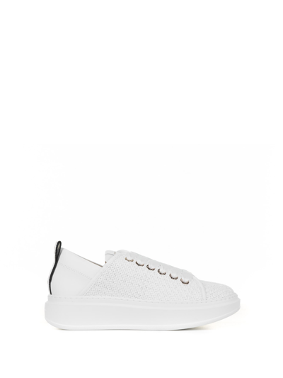Shop Alexander Smith White Leather Sneaker