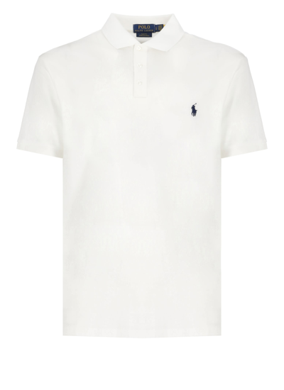 Shop Ralph Lauren Polo Shirt With Pony In White