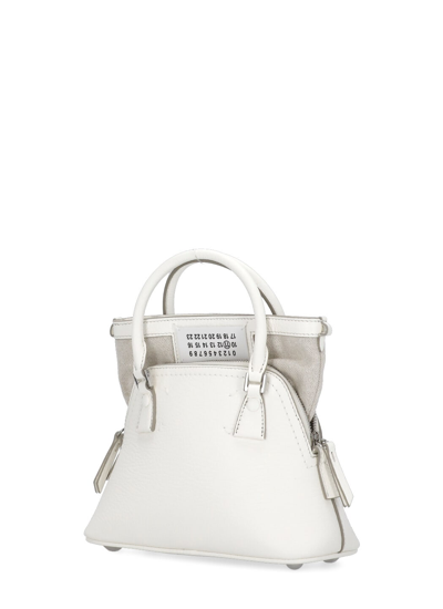 Shop Maison Margiela 5ac Classique Bag In White
