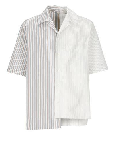 Shop Lanvin Cotton Shirt In White