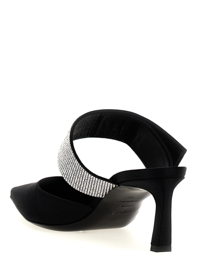 Shop Sergio Rossi Paris Mules In Black