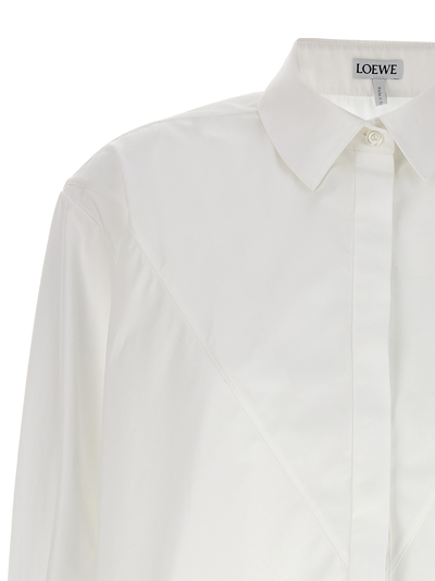 Shop Loewe Puzzle Fold Shirt In White