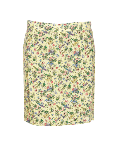 Shop Zadig &amp; Voltaire Joseline Mini Skirt In Yellow