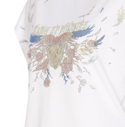 Shop Zadig &amp; Voltaire Cecilia Concert T-shirt In White