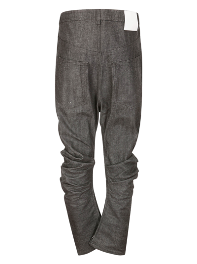 Setchu Straight-leg Trousers In Black