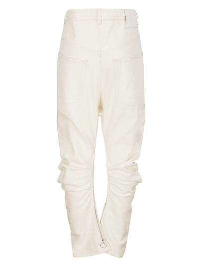 Setchu Straight-leg Jeans In N.white