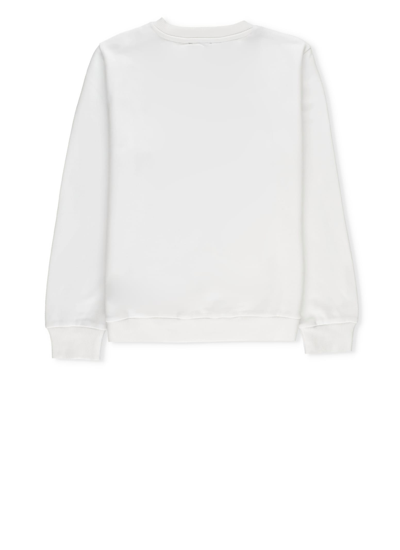 Shop Balmain Sweatshirt With Logo In White